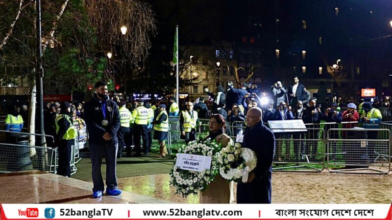 আন্তর্জাতিক মাতৃভাষা দিবসে ভাষার জন্য জীবন উৎসর্গকারী শহীদদের প্রতি জনগণের শ্রদ্ধা নিবেদন