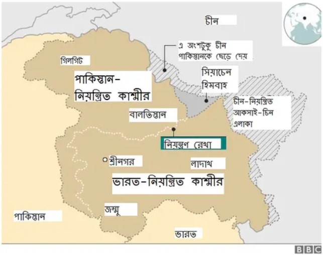কাশ্মীর নিয়ে ভারত আর পাকিস্তানের লড়াইয়ের কারণ কী?