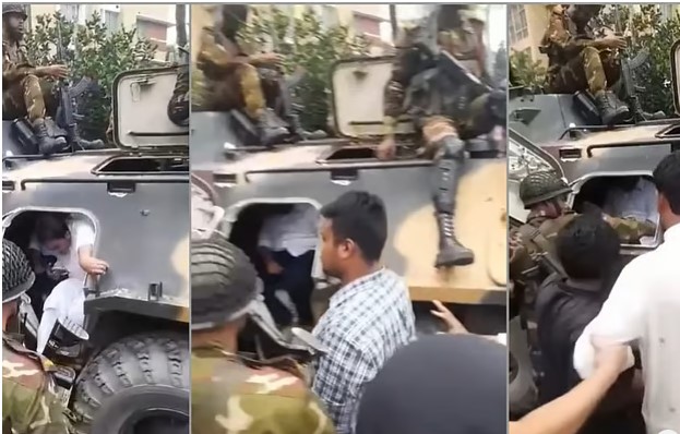 সেনাবাহিনীর সাঁজোয়া যানে গোপালগঞ্জ ছাড়লেন এনসিপির নেতারা, সন্ত্রাসীদের ভেঙে দেওয়ার ঘোষণা