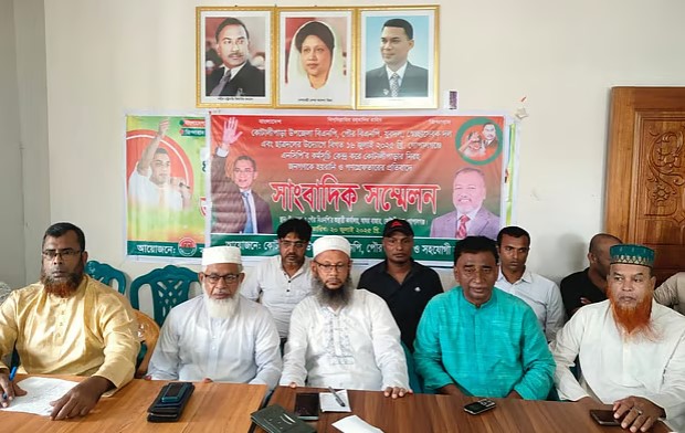 গণগ্রেপ্তারের নমুনাচিত্র গোপালগঞ্জের কোটালীপাড়া