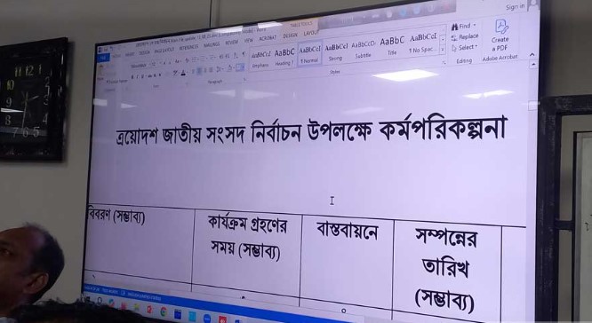 তারিখ ছাড়াই নির্বাচনের রোডম্যাপ ঘোষণা করল ইসি