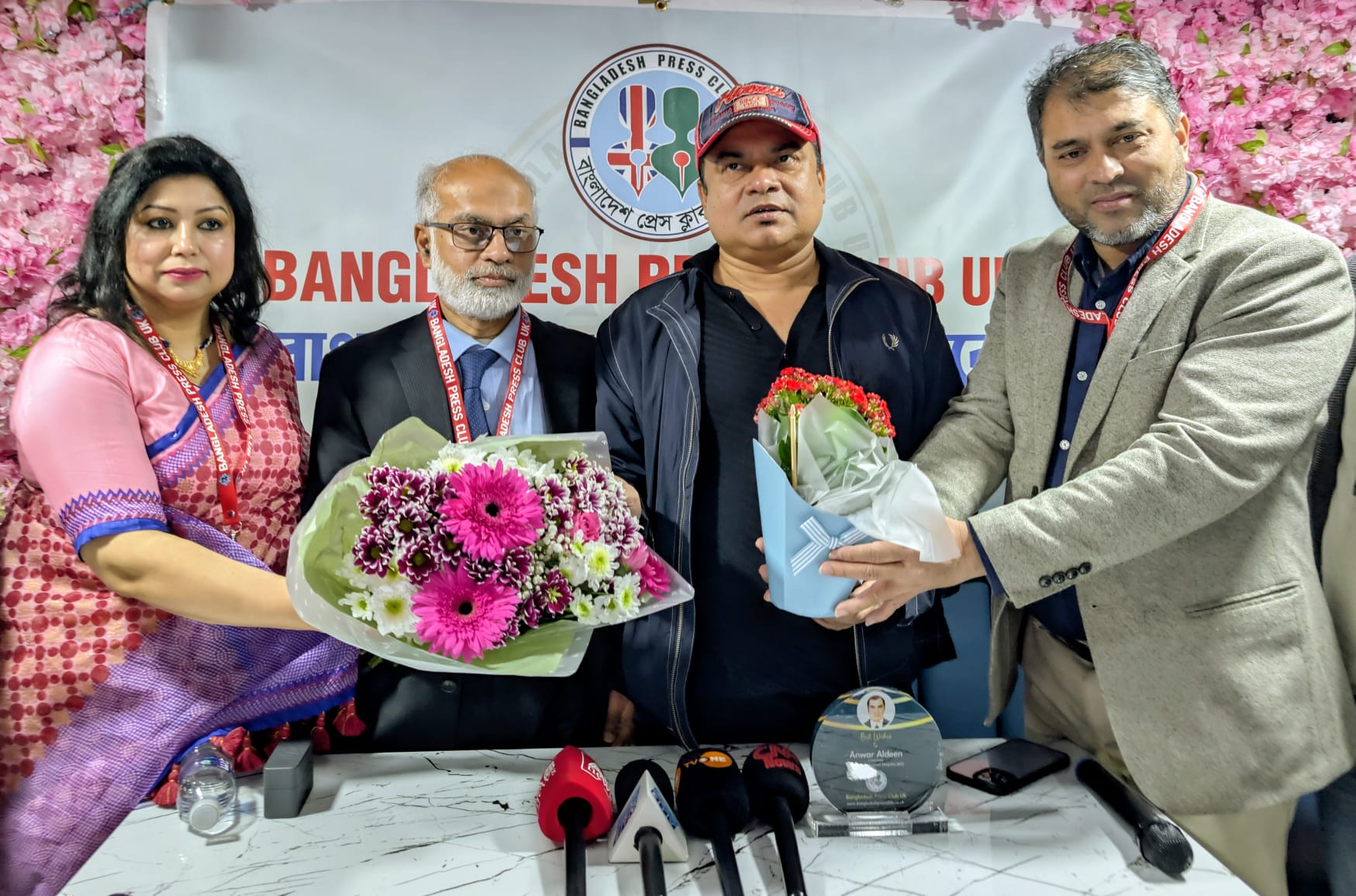 বাসস চেয়ারম্যানের সঙ্গে বাংলাদেশ প্রেস ক্লাব ইউকের ভিউ এক্সচেঞ্জ