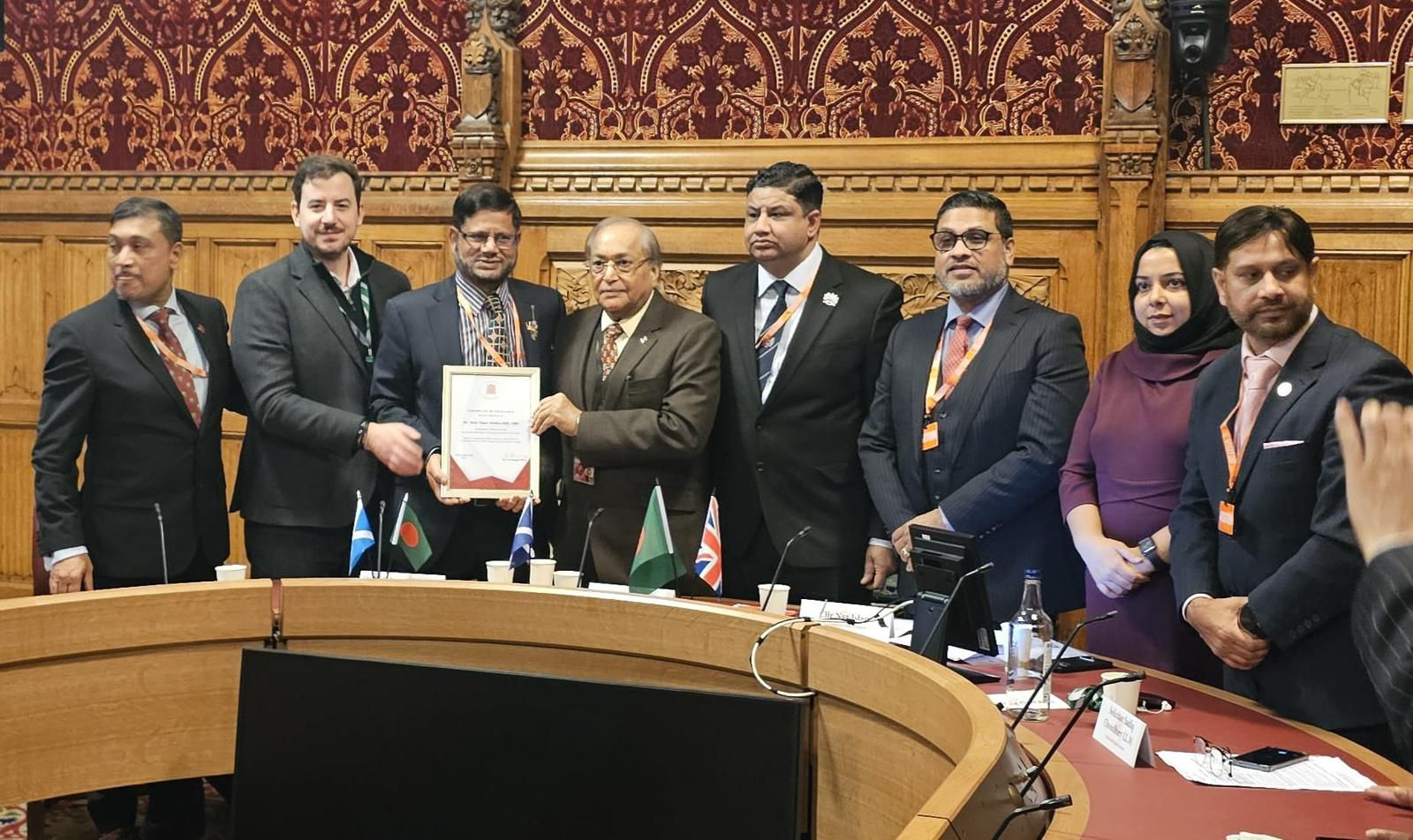 বিজয় দিবস ও প্রবাসী গৌরব: হাউস অব লর্ডসে ড. ওয়ালি তছর উদ্দিন সম্মানিত