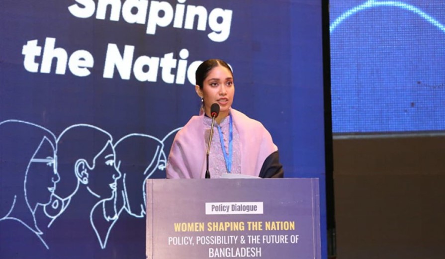 দেশের প্রথম প্রকাশ্য বক্তব্যে যা বললেন জাইমা রহমান