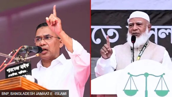 নির্বাচনী প্রচারে মুখোমুখি বিএনপি-জামায়াত