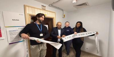 হোয়াইটচ্যাপেল স্পোর্টস সেন্টারে উদ্বোধন হলো নতুন সৌনা